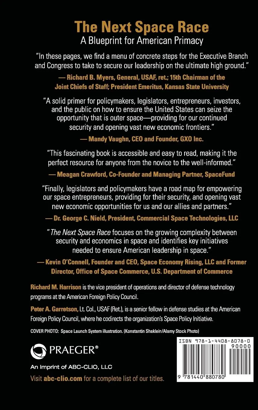 Rückseite: 9781440880780 | The Next Space Race | A Blueprint for American Primacy | Buch | 2023