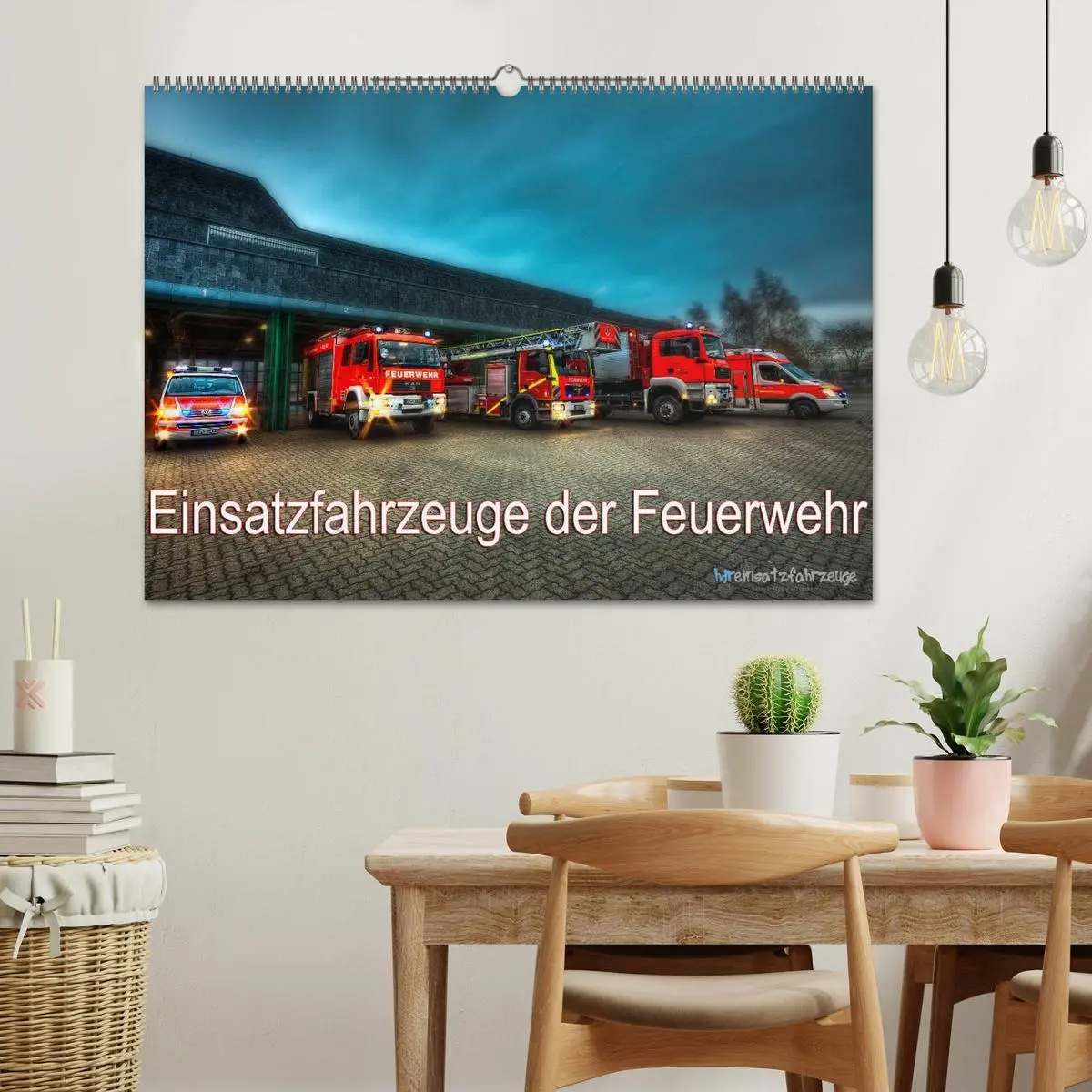 Bild: 9783516080780 | Einsatzfahrzeuge der Feuerwehr (Wandkalender 2026 DIN A2 quer),...