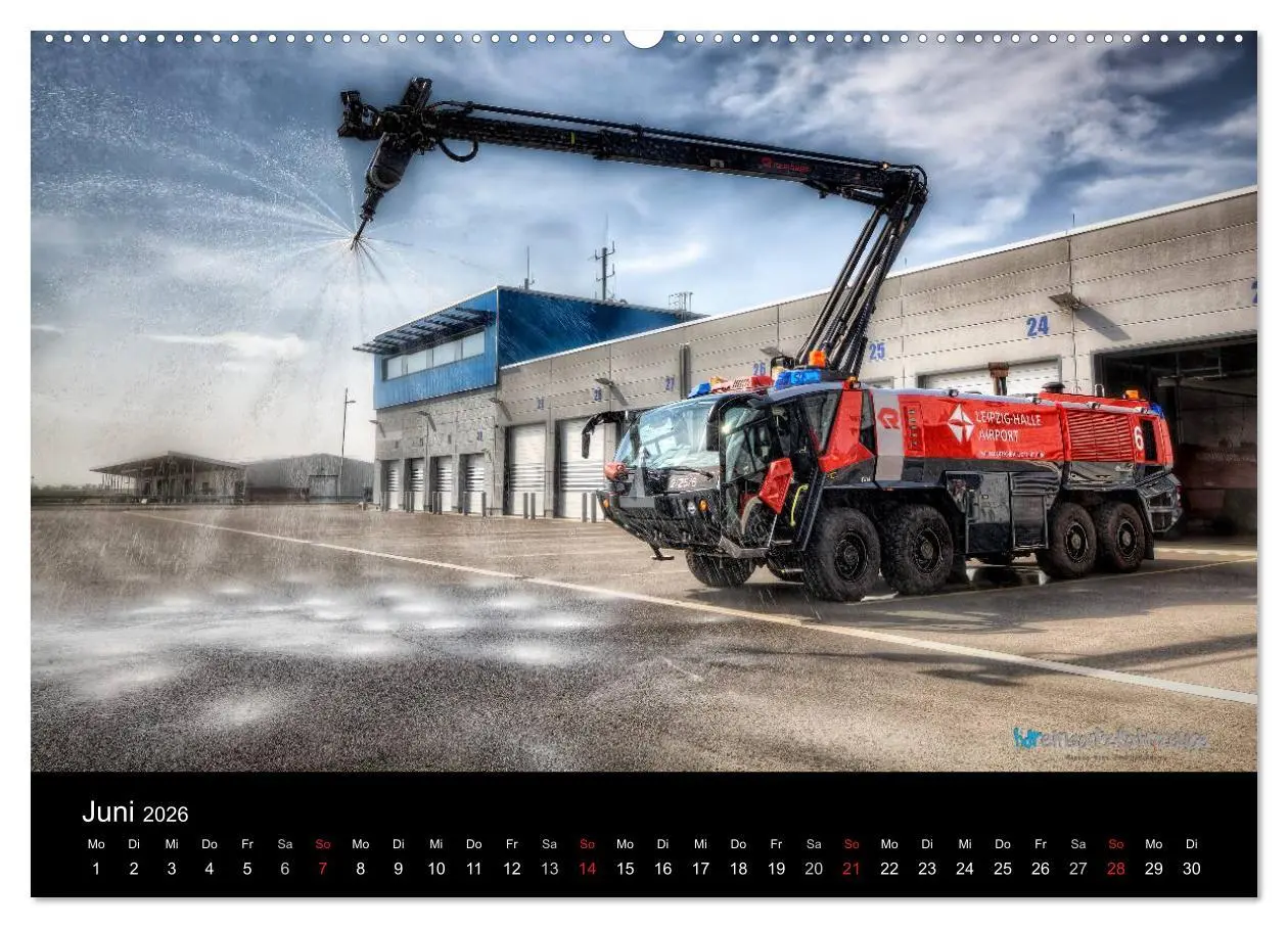 Bild: 9783516080780 | Einsatzfahrzeuge der Feuerwehr (Wandkalender 2026 DIN A2 quer),...