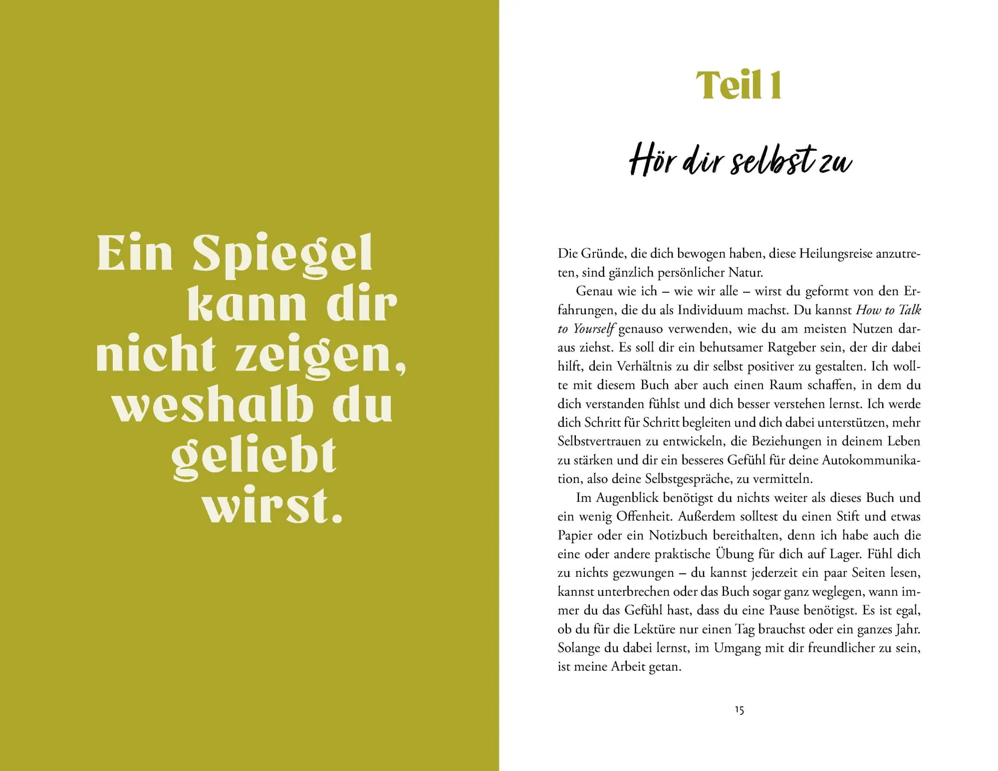 Bild: 9783989620780 | How to Talk to Yourself | Von Selbstzweifeln zu Selbstvertrauen | Buch