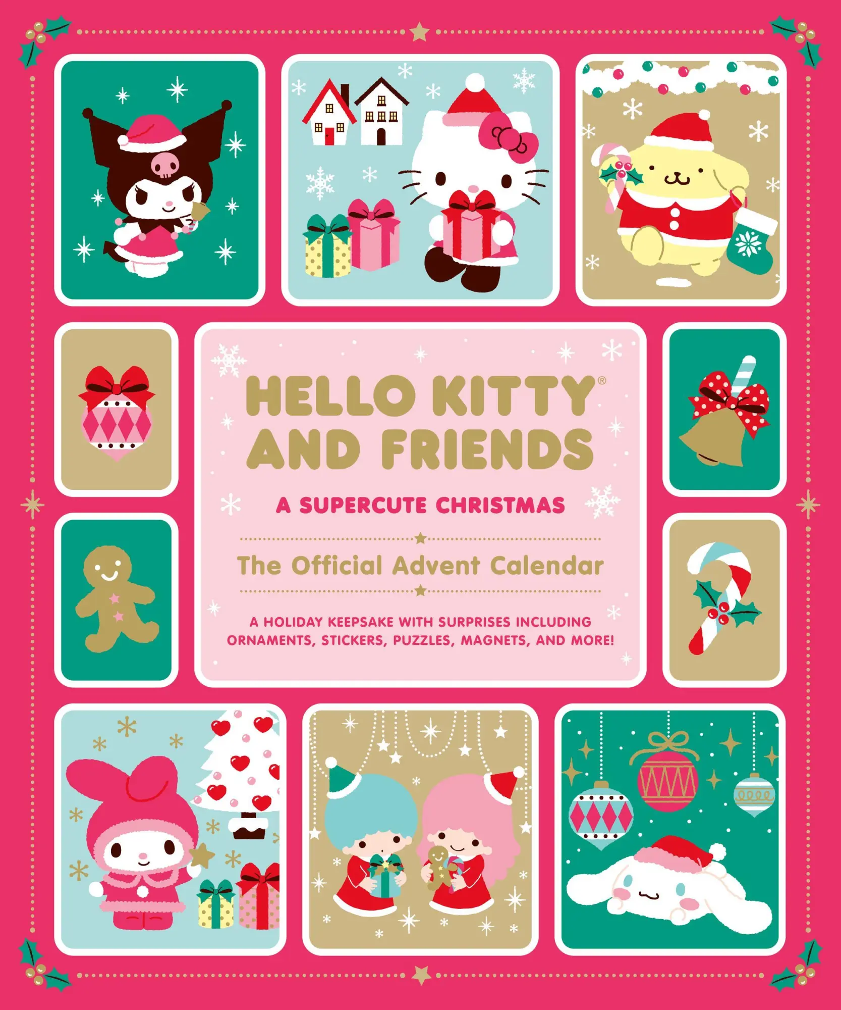 Cover: 9798894140780 | Hello Kitty and Friends: A Supercute Christmas: The Official Advent...