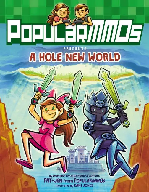 Cover: 9780062790880 | Popularmmos Presents a Hole New World | A Graphic Novel | Popularmmos