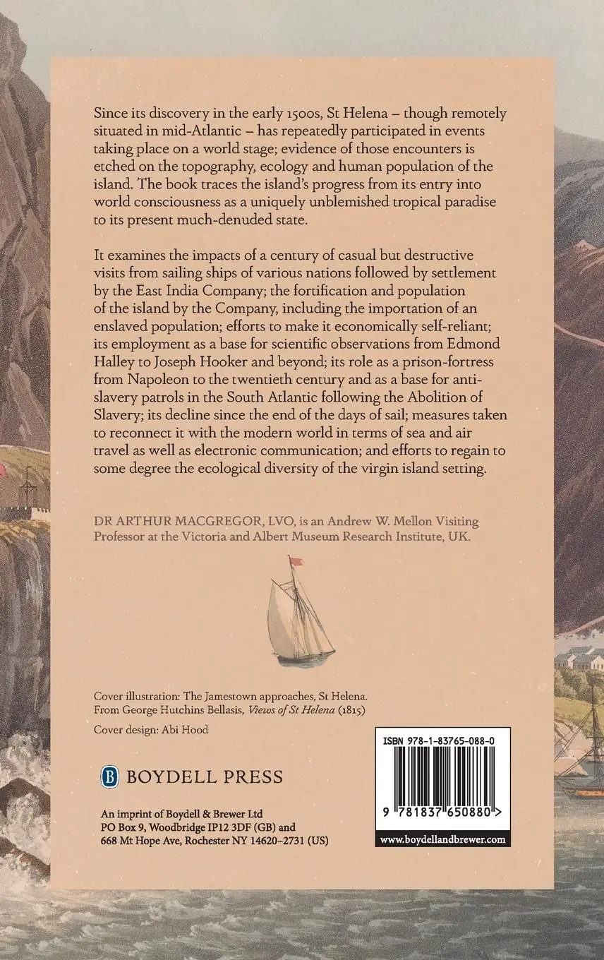 Rückseite: 9781837650880 | St Helena | An Island Biography | Arthur Macgregor | Buch | Englisch