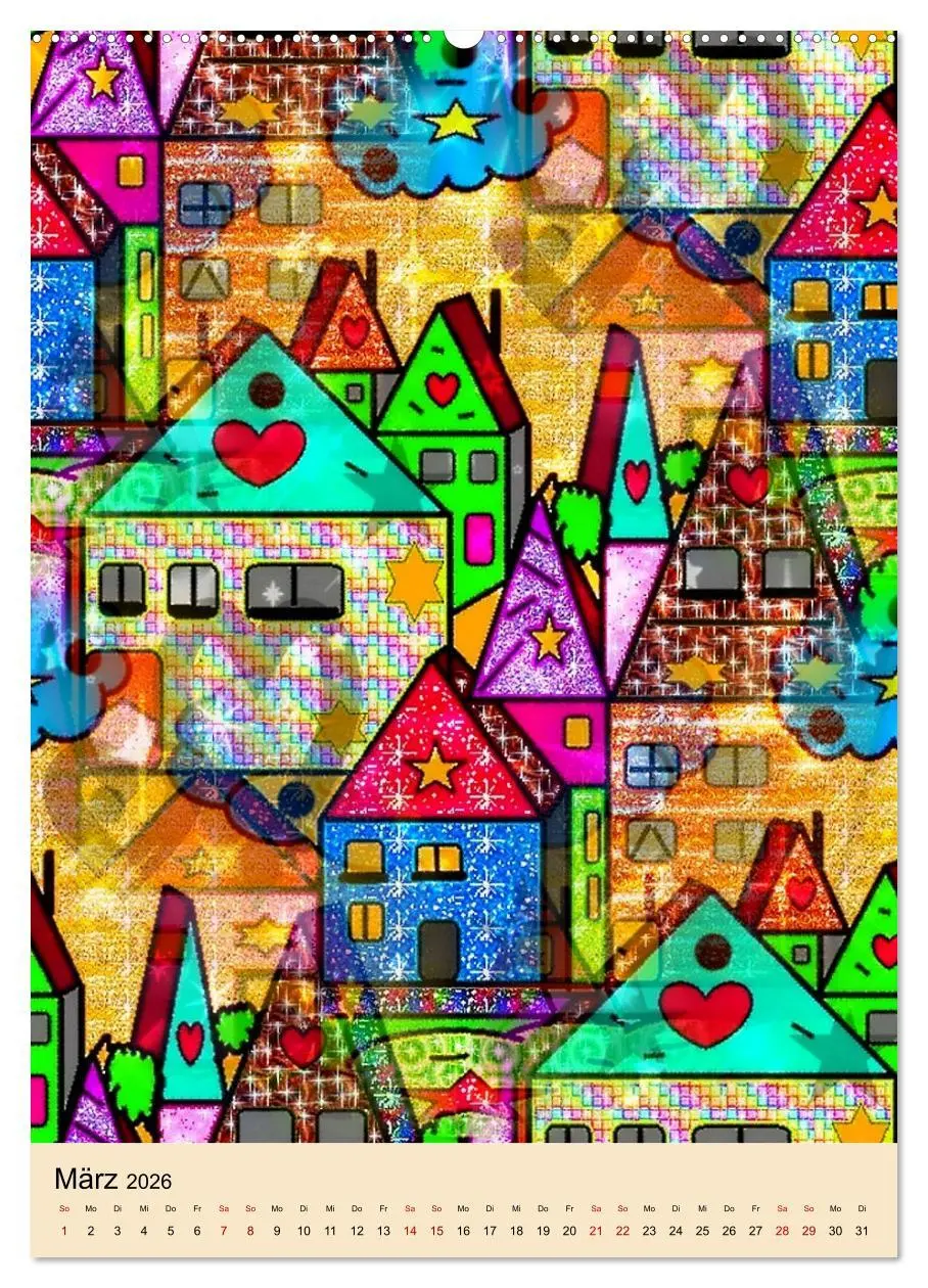Bild: 9783516380880 | Glanz und Glitzer (Wandkalender 2026 DIN A2 hoch), CALVENDO...