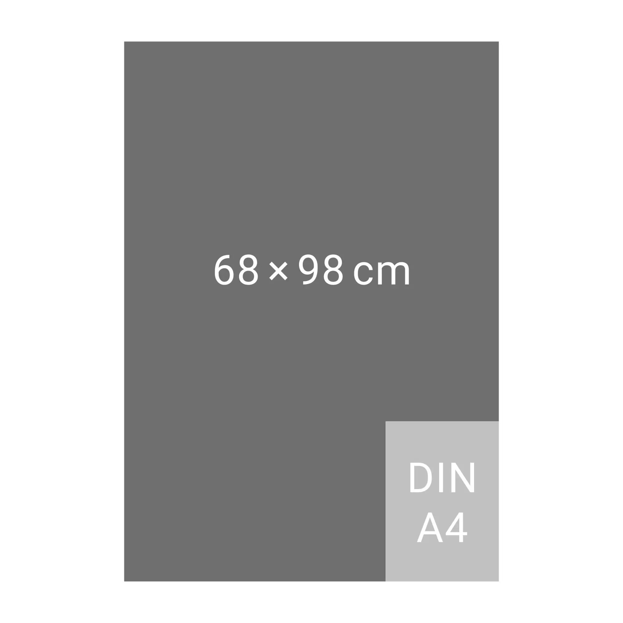 Bild: 9783756410880 | Mega-Posterplaner, silber 2026 | Heye | Kalender | Bürokalender Heye