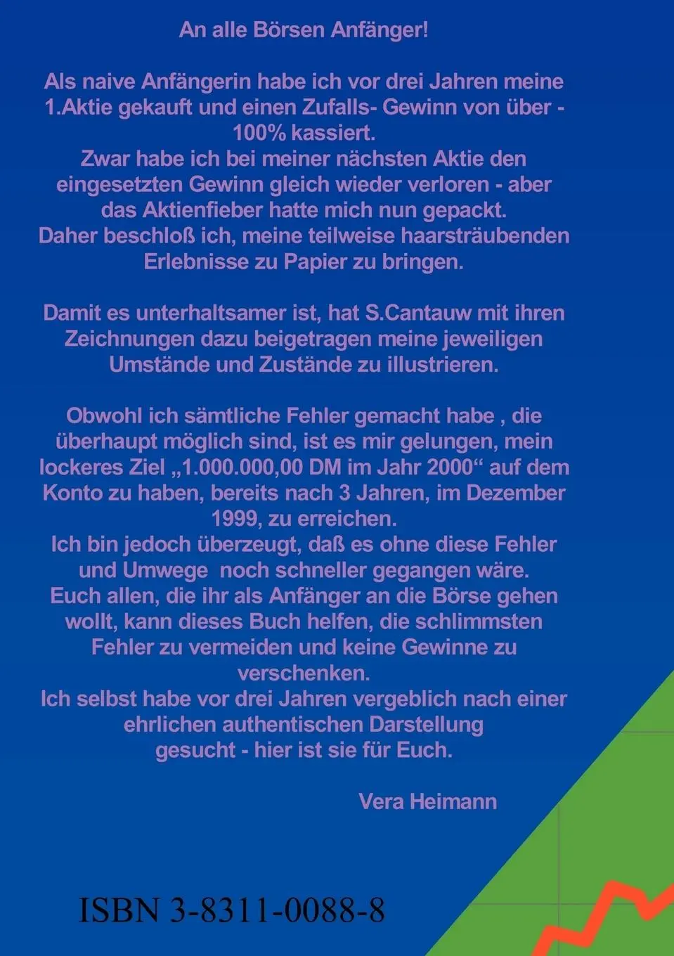 Rückseite: 9783831100880 | Hilfe, ich gehe an die Börse | Vera Heimann | Taschenbuch | 268 S.