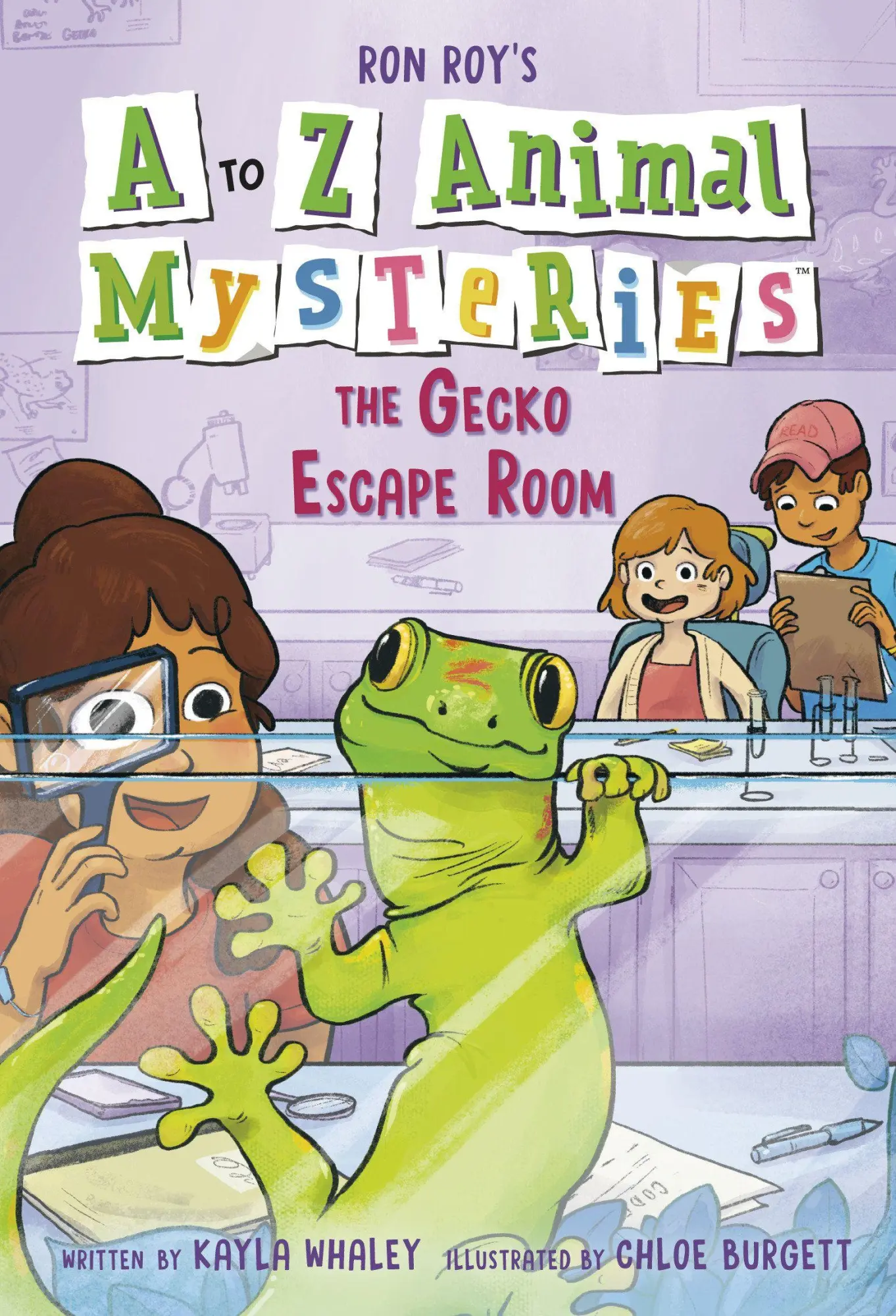 Cover: 9798217030880 | A to Z Animal Mysteries #7: The Gecko Escape Room | Whaley (u. a.)