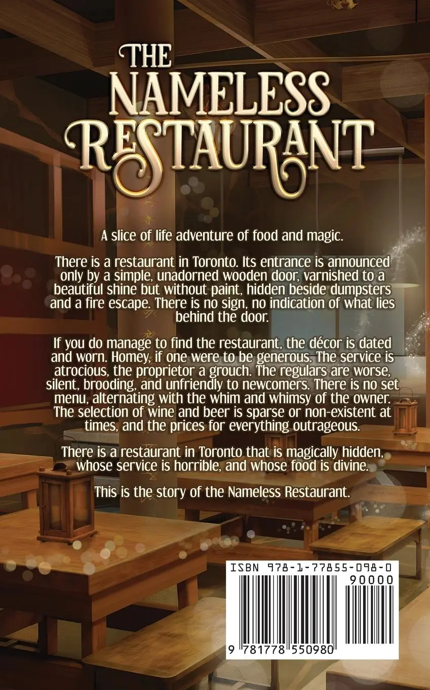 Rückseite: 9781778550980 | The Nameless Restaurant | A Cozy Cooking Fantasy | Tao Wong | Buch
