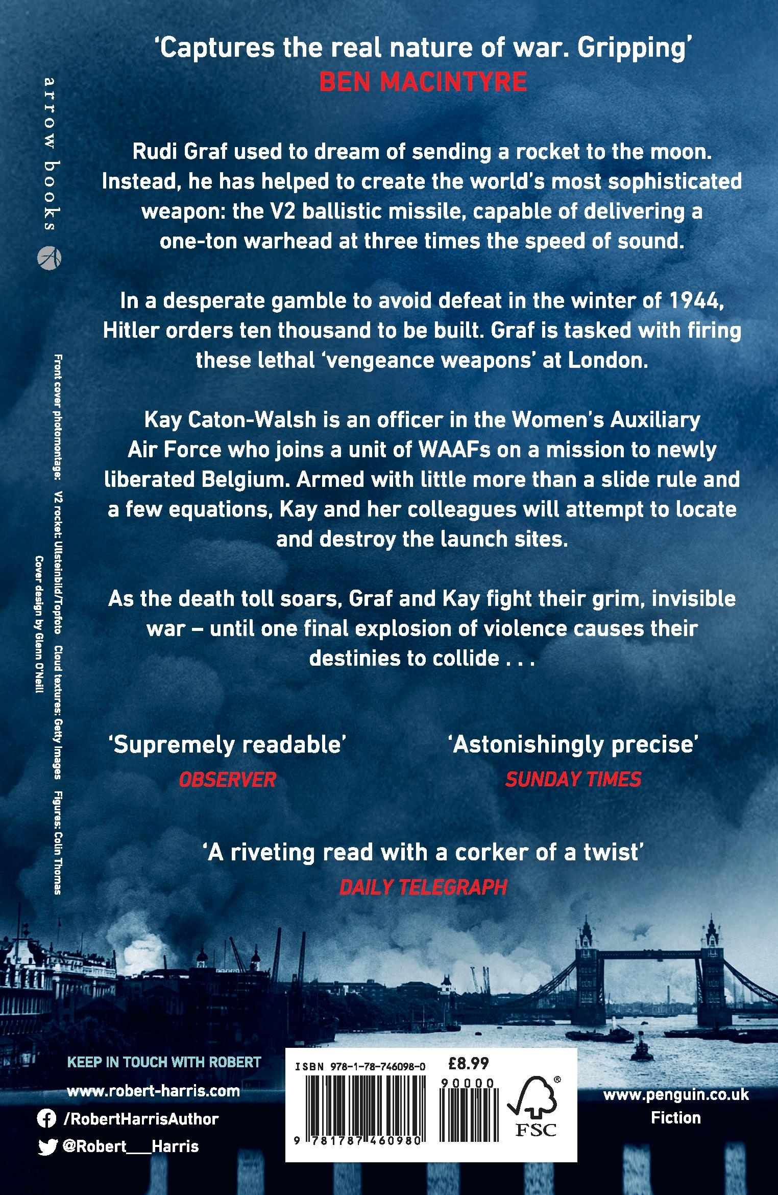 Rückseite: 9781787460980 | V2 | Robert Harris | Taschenbuch | 400 S. | Englisch | 2021