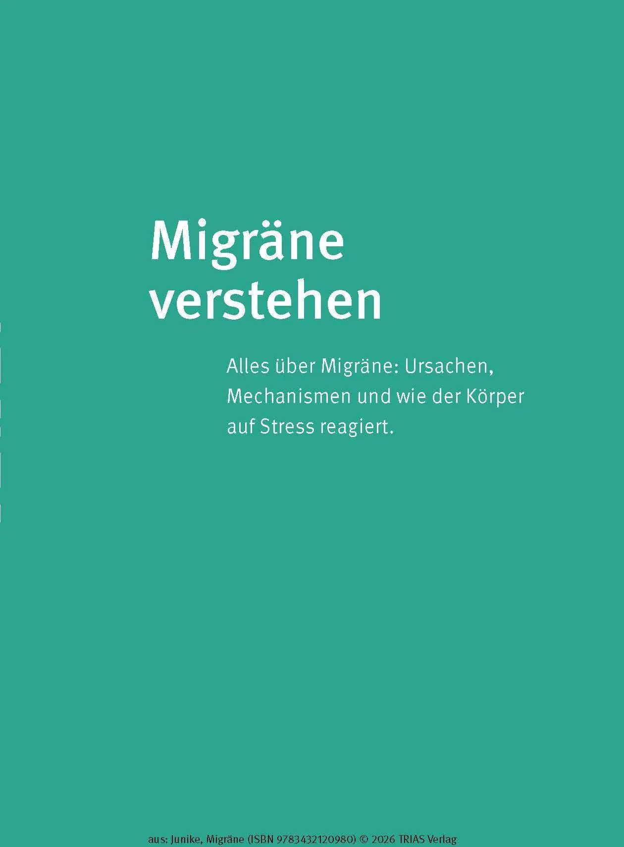 Bild: 9783432120980 | Naturheilpraxis Migräne | Kathrin-Lisa Junike | Taschenbuch | 132 S.