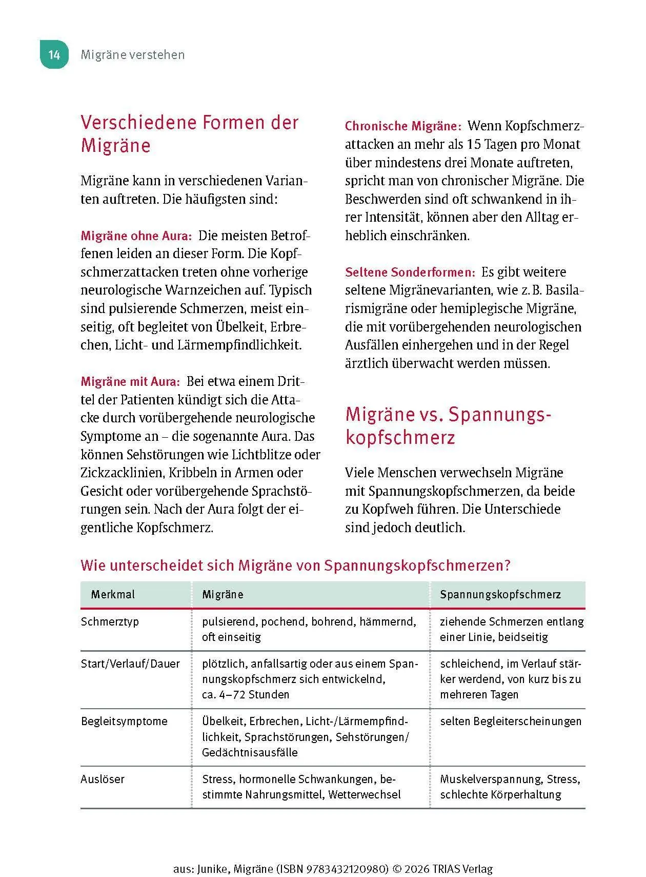 Bild: 9783432120980 | Naturheilpraxis Migräne | Kathrin-Lisa Junike | Taschenbuch | 132 S.