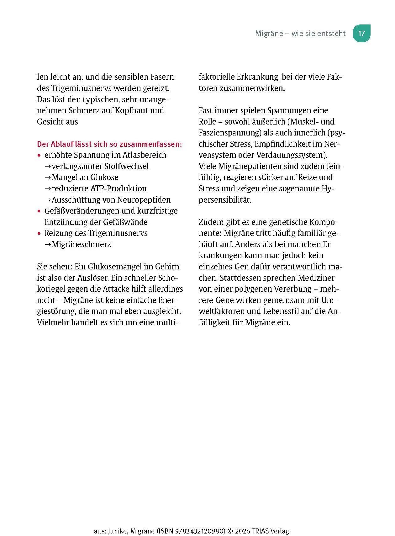 Bild: 9783432120980 | Naturheilpraxis Migräne | Kathrin-Lisa Junike | Taschenbuch | 132 S.