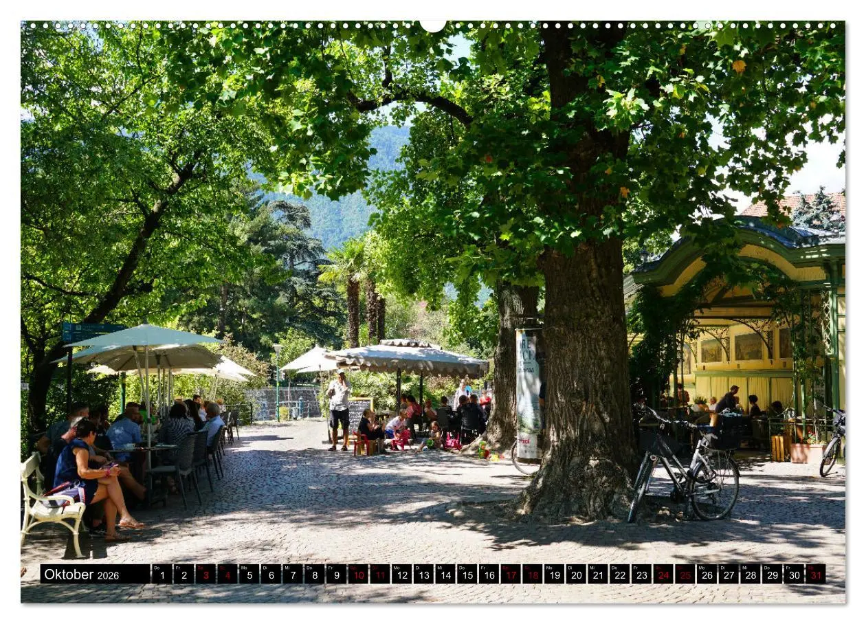 Bild: 9783457420980 | Spaziergang in Meran (hochwertiger Premium Wandkalender 2026 DIN A2...