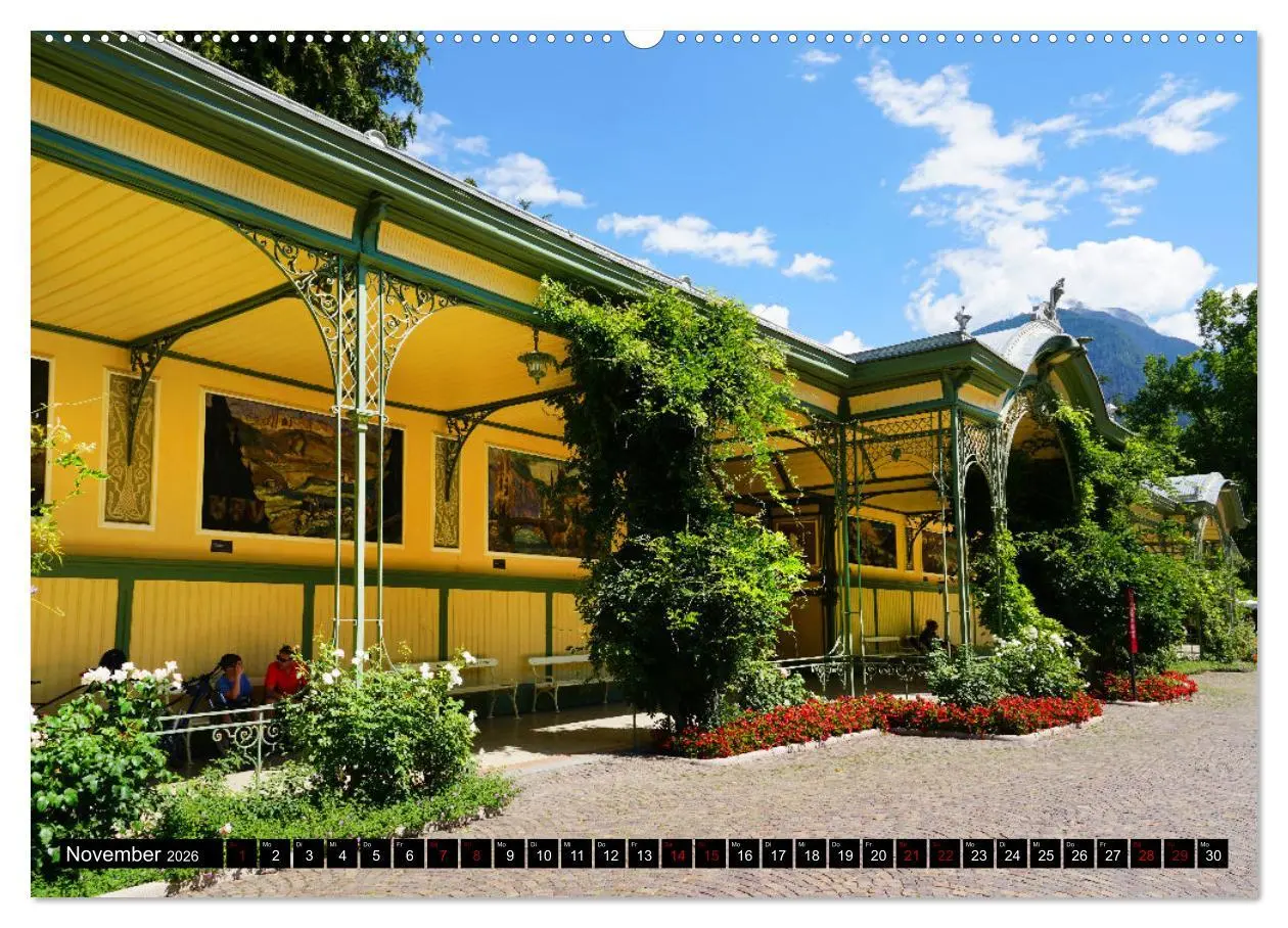 Bild: 9783457420980 | Spaziergang in Meran (hochwertiger Premium Wandkalender 2026 DIN A2...