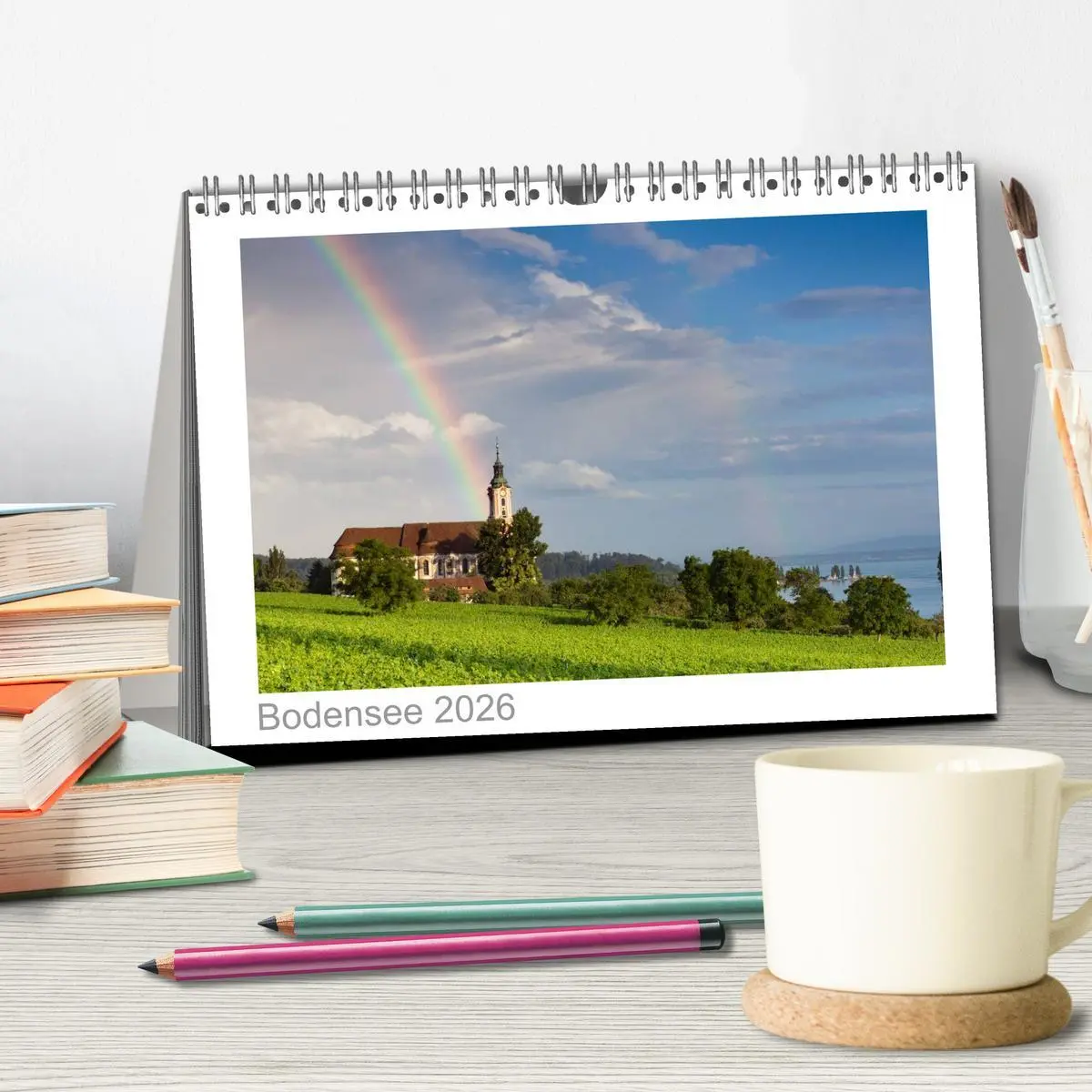 Bild: 9783516200980 | Bodensee 2026 (Tischkalender 2026 DIN A5 quer), CALVENDO...