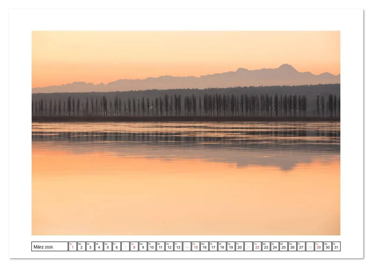 Bild: 9783516200980 | Bodensee 2026 (Tischkalender 2026 DIN A5 quer), CALVENDO...