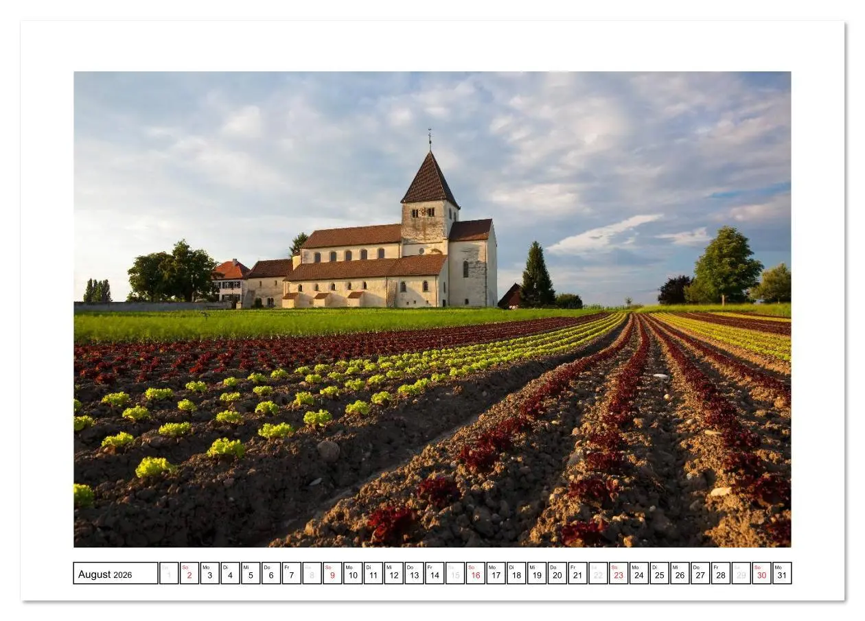Bild: 9783516200980 | Bodensee 2026 (Tischkalender 2026 DIN A5 quer), CALVENDO...