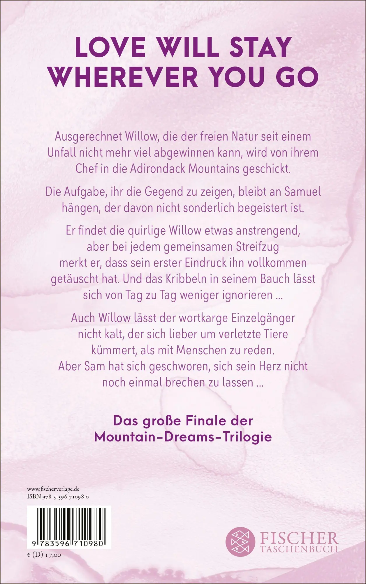 Rückseite: 9783596710980 | Love will stay | Isabell Bennett | Taschenbuch | 368 S. | Deutsch