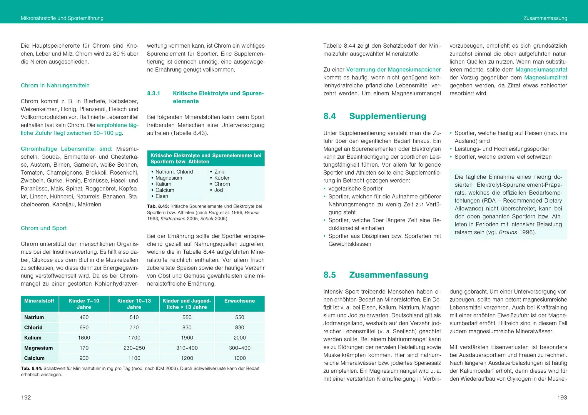 Bild: 9783964160980 | Optimale Sporternährung | Grundlagen für Leistung und Fitness im Sport