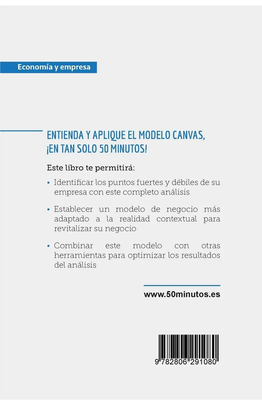 Rückseite: 9782806291080 | El modelo Canvas | Analice su modelo de negocio de forma eficaz | Buch