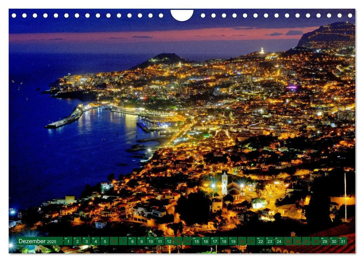 Bild: 9783383991080 | Madeira und Porto Santo (Wandkalender 2025 DIN A4 quer), CALVENDO...
