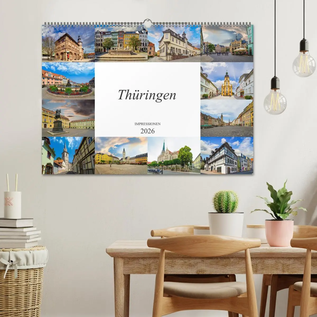 Bild: 9783457791080 | Thüringen Impressionen (Wandkalender 2026 DIN A2 quer), CALVENDO...