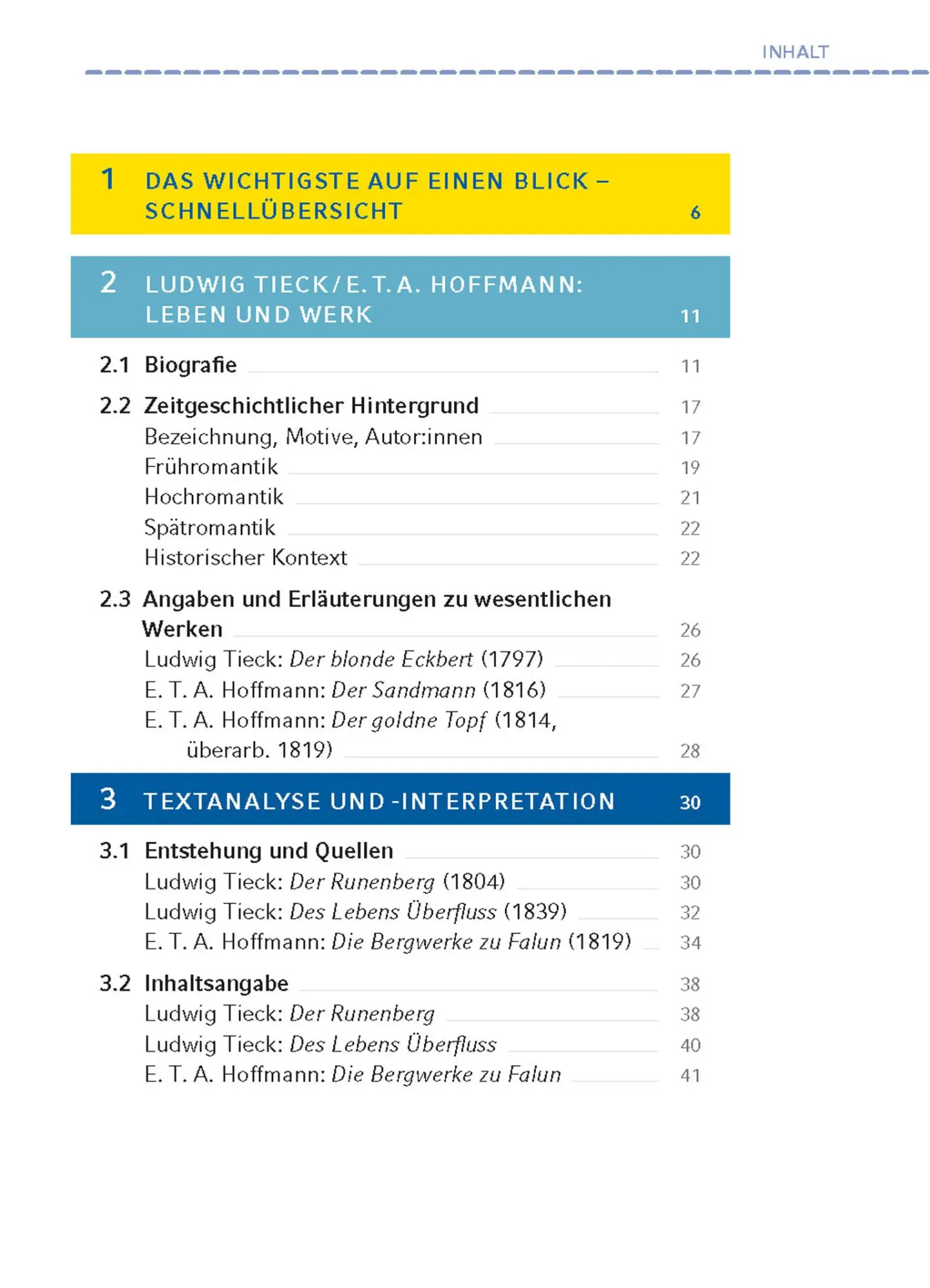 Bild: 9783804421080 | Die Bergwerke zu Falun, Der Runenberg, Des Lebens Überfluss von...