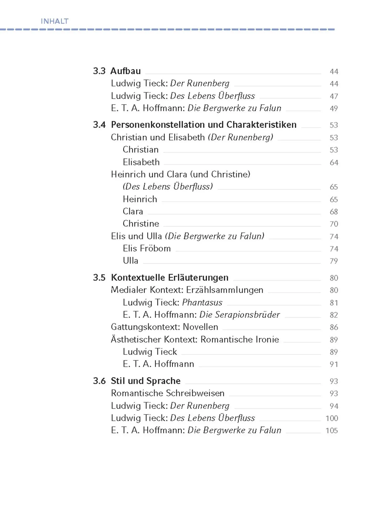 Bild: 9783804421080 | Die Bergwerke zu Falun, Der Runenberg, Des Lebens Überfluss von...