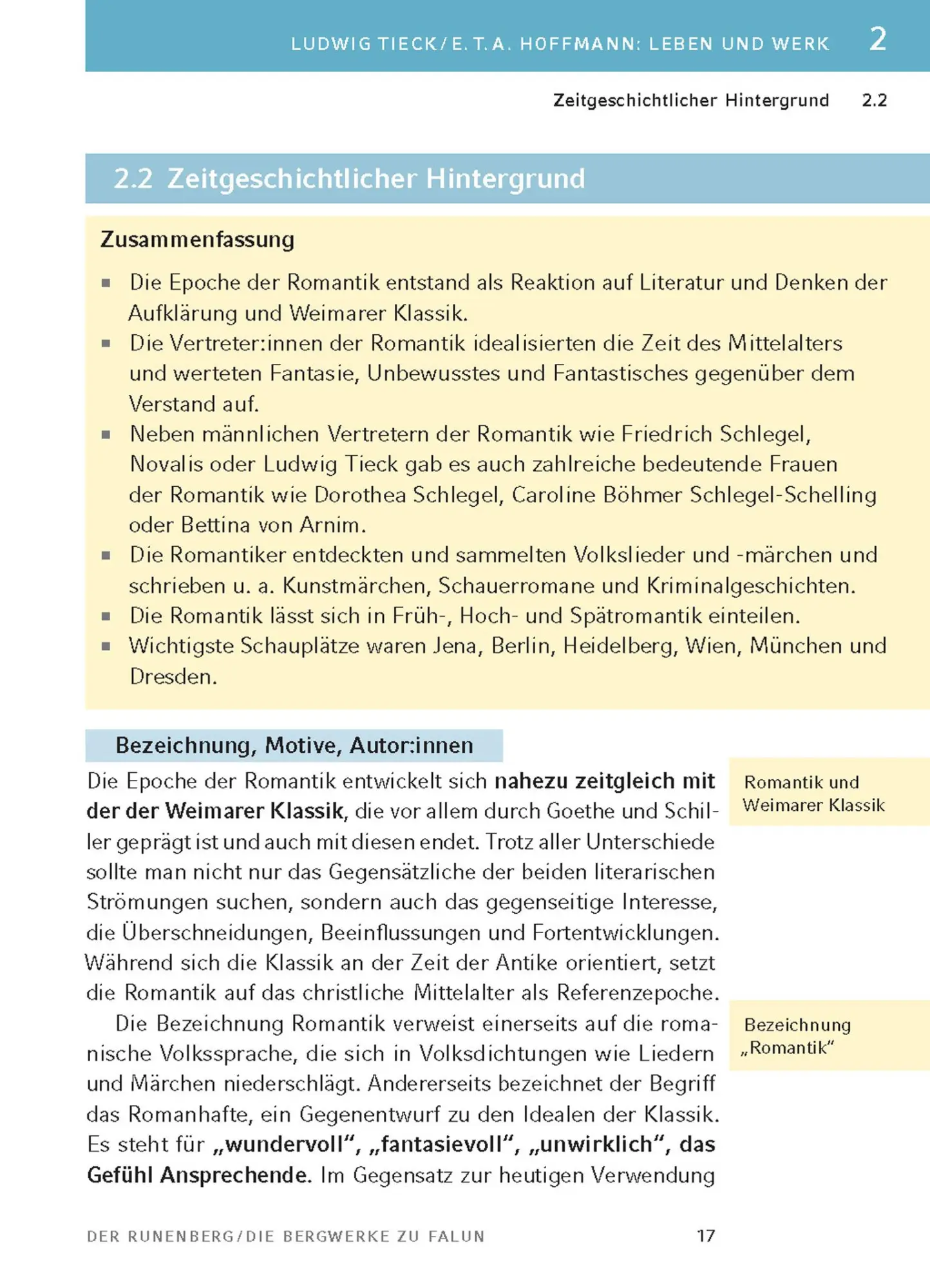 Bild: 9783804421080 | Die Bergwerke zu Falun, Der Runenberg, Des Lebens Überfluss von...