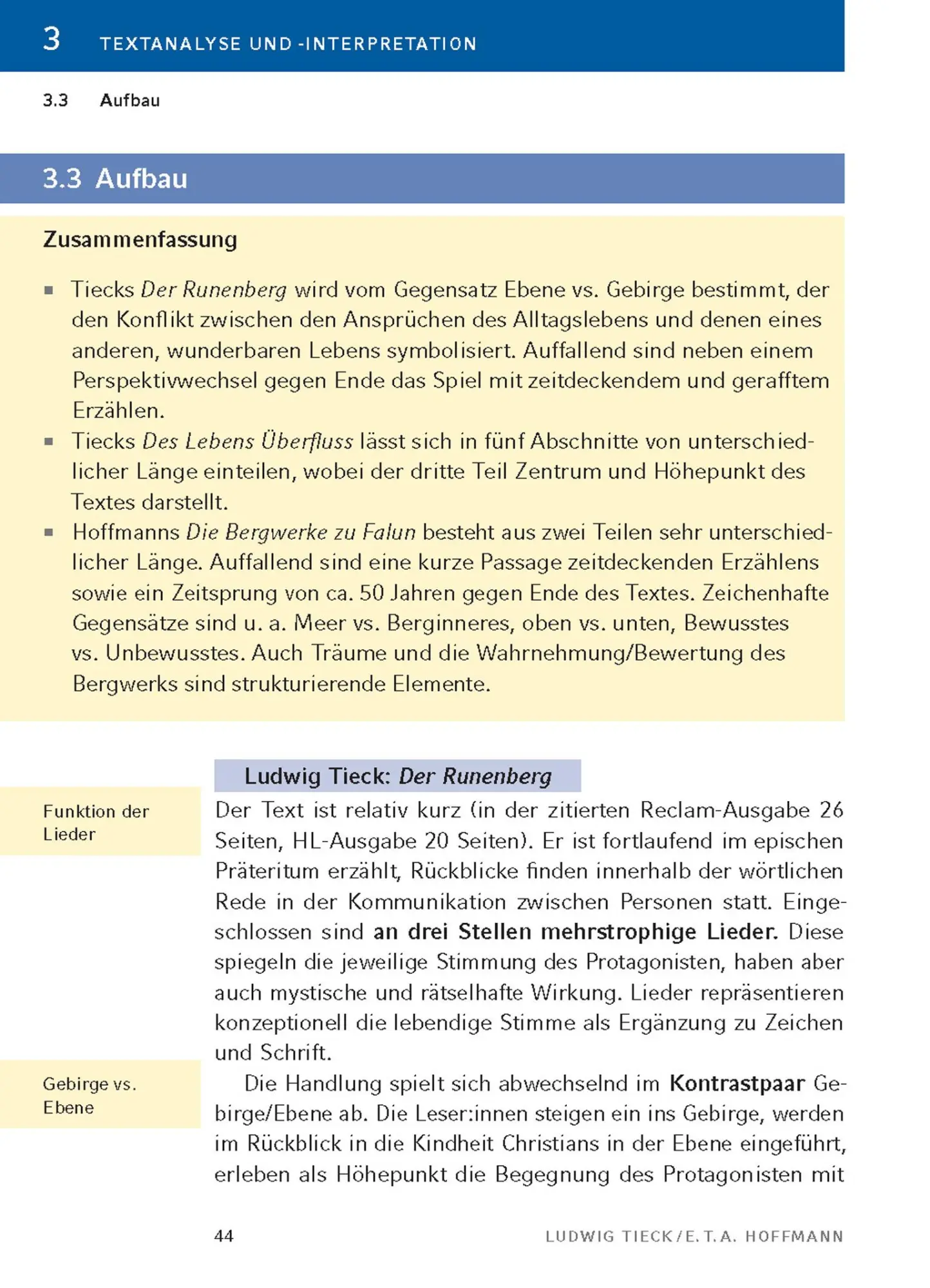 Bild: 9783804421080 | Die Bergwerke zu Falun, Der Runenberg, Des Lebens Überfluss von...