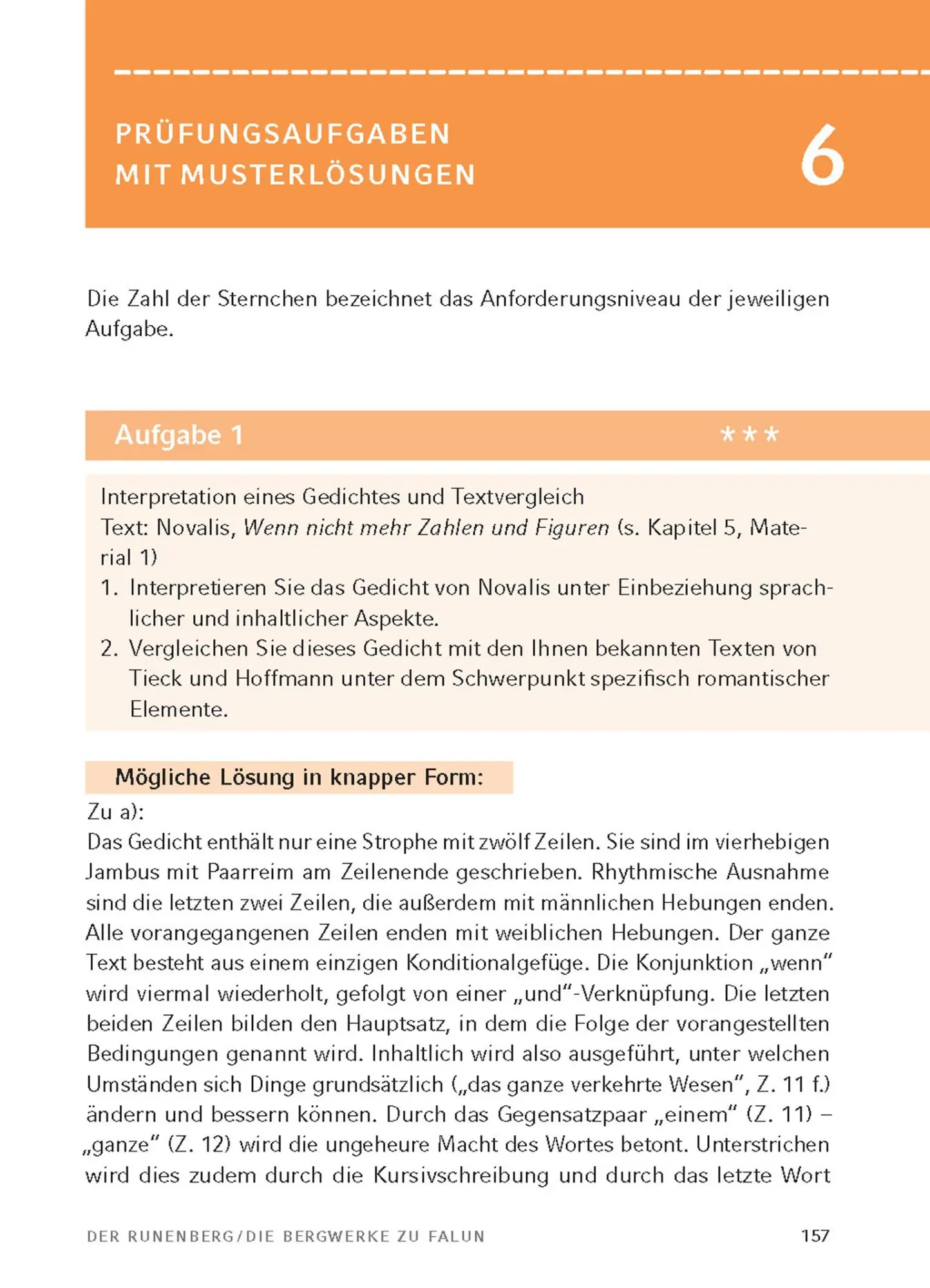 Bild: 9783804421080 | Die Bergwerke zu Falun, Der Runenberg, Des Lebens Überfluss von...