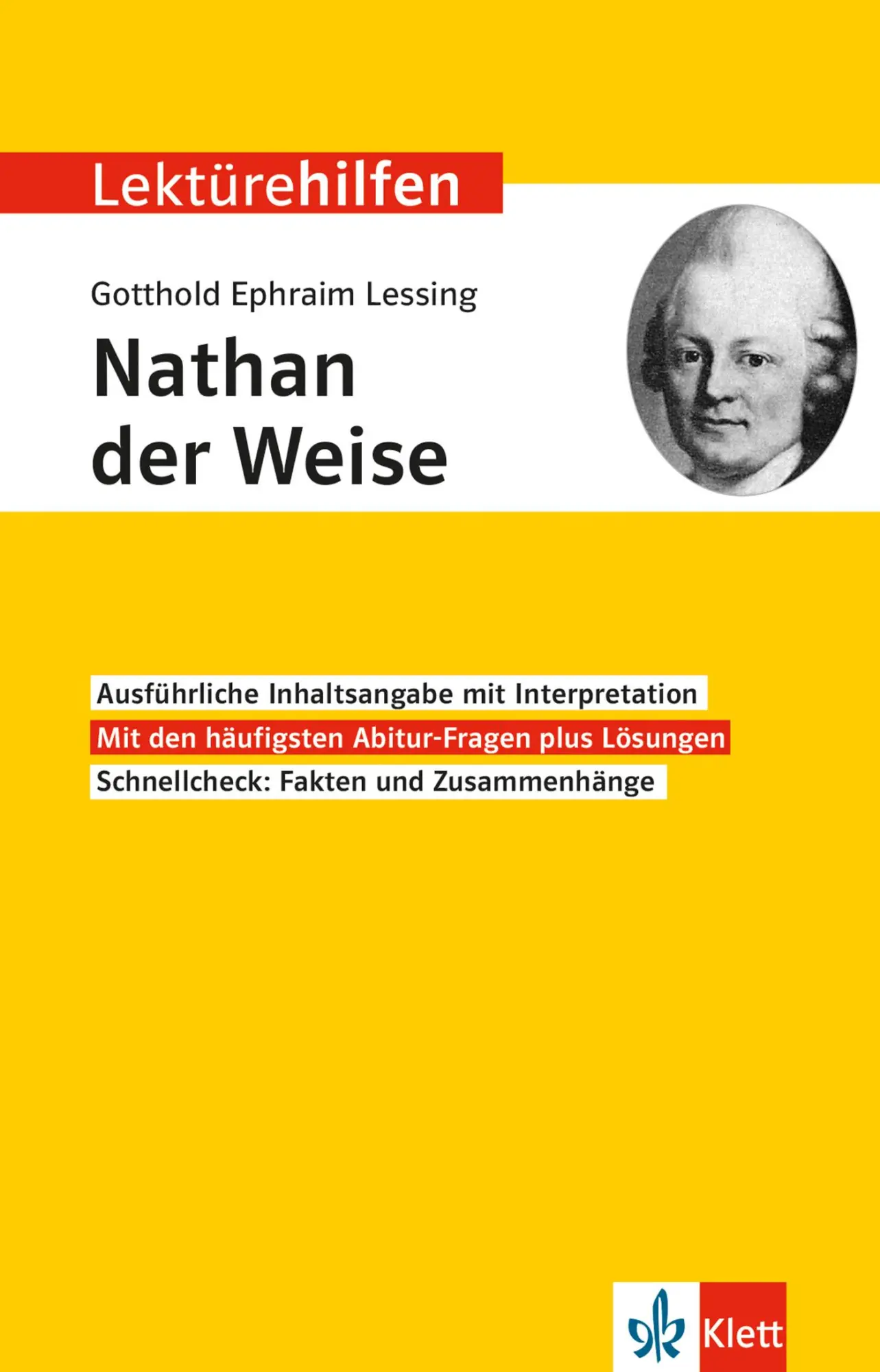 Cover: 9783129231180 | Lektürehilfen Gotthold Ephraim Lessing "Nathan der Weise" | Sedding