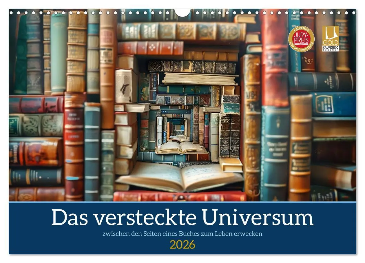 Cover: 9783457301180 | Das versteckte Universum (Wandkalender 2026 DIN A3 quer), CALVENDO...