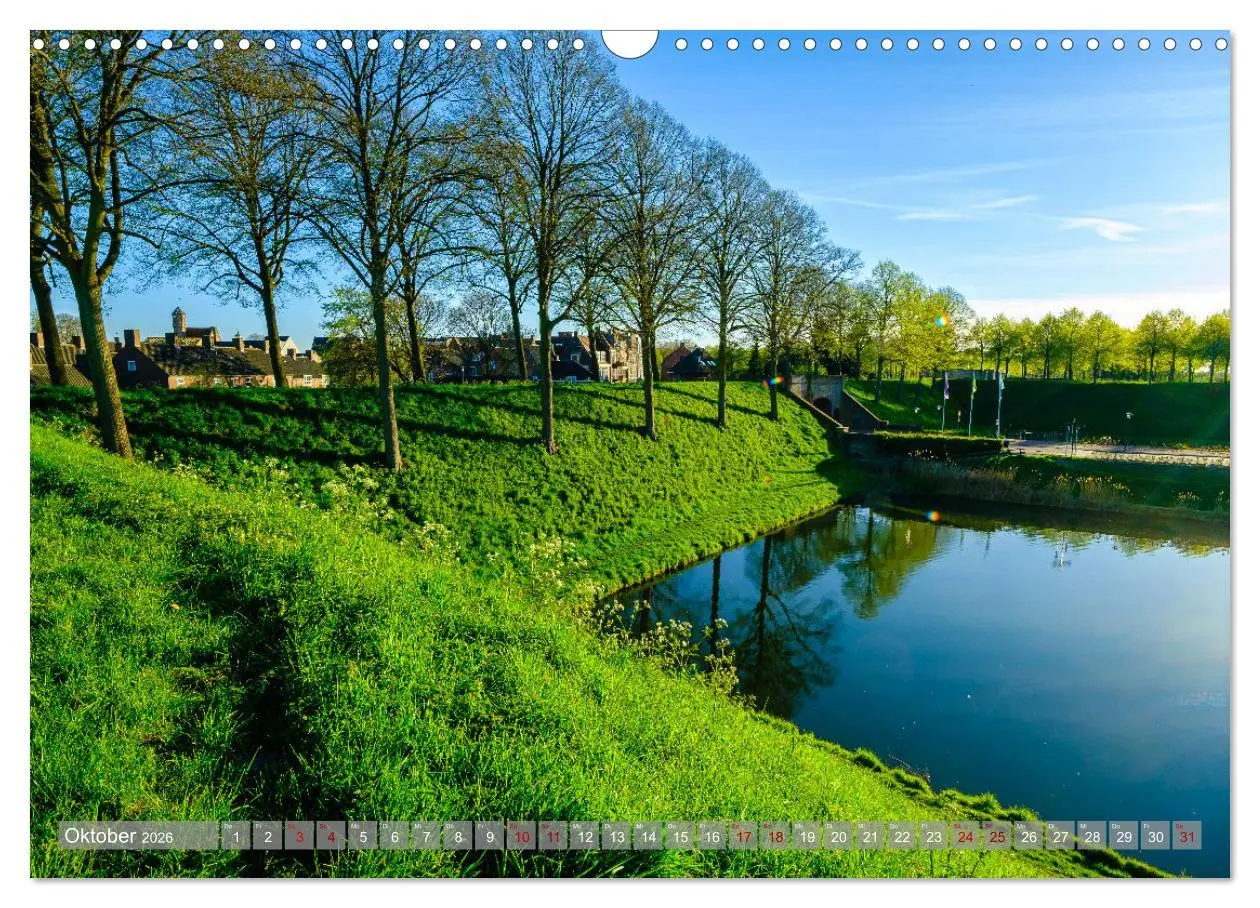 Bild: 9783457541180 | Ein Blick auf Hulst in Zeeland (Wandkalender 2026 DIN A3 quer),...