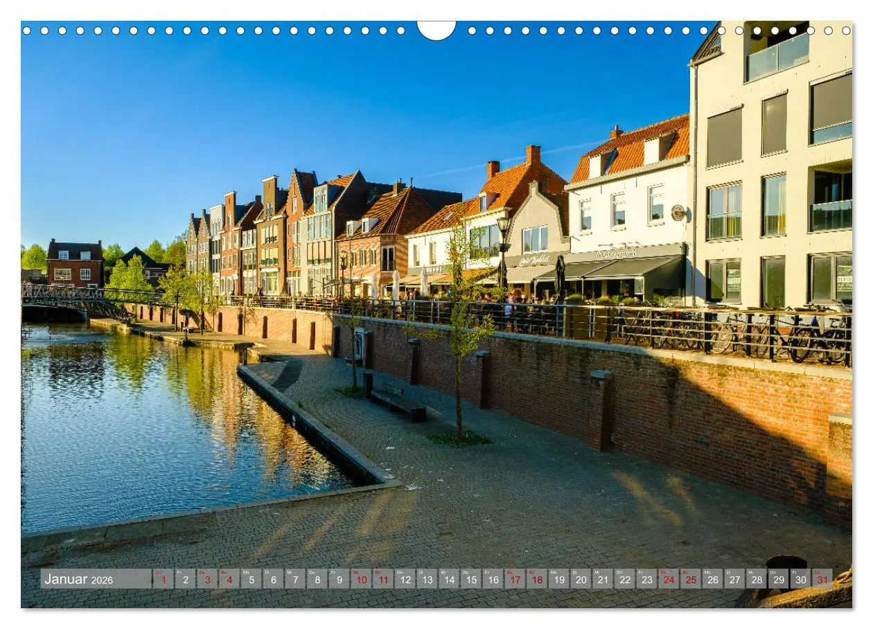 Bild: 9783457541180 | Ein Blick auf Hulst in Zeeland (Wandkalender 2026 DIN A3 quer),...