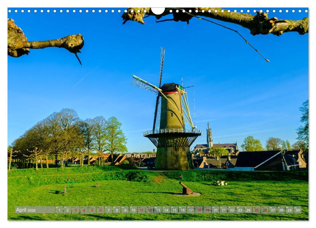 Bild: 9783457541180 | Ein Blick auf Hulst in Zeeland (Wandkalender 2026 DIN A3 quer),...