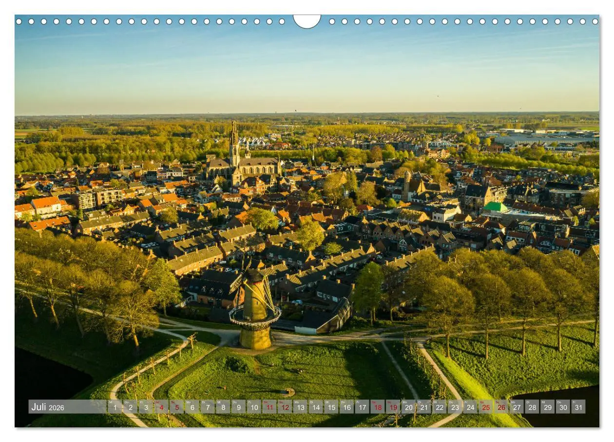 Bild: 9783457541180 | Ein Blick auf Hulst in Zeeland (Wandkalender 2026 DIN A3 quer),...