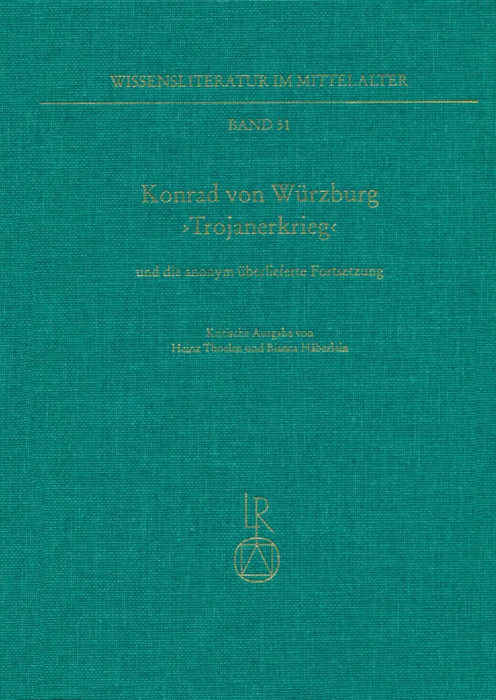 Cover: 9783954901180 | Konrad von Würzburg ,Trojanerkrieg' und die anonym überlieferte...