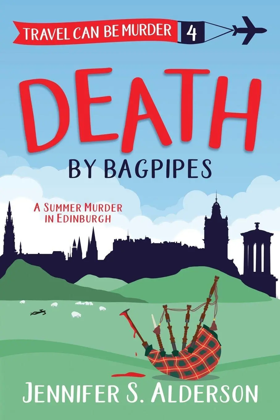 Cover: 9789083001180 | Death by Bagpipes | A Summer Murder in Edinburgh | Alderson | Buch