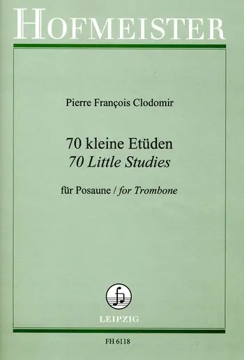 Cover: 9790203461180 | 70 kleine Etüden für Posaune | Pierre Francois Clodomir | Buch