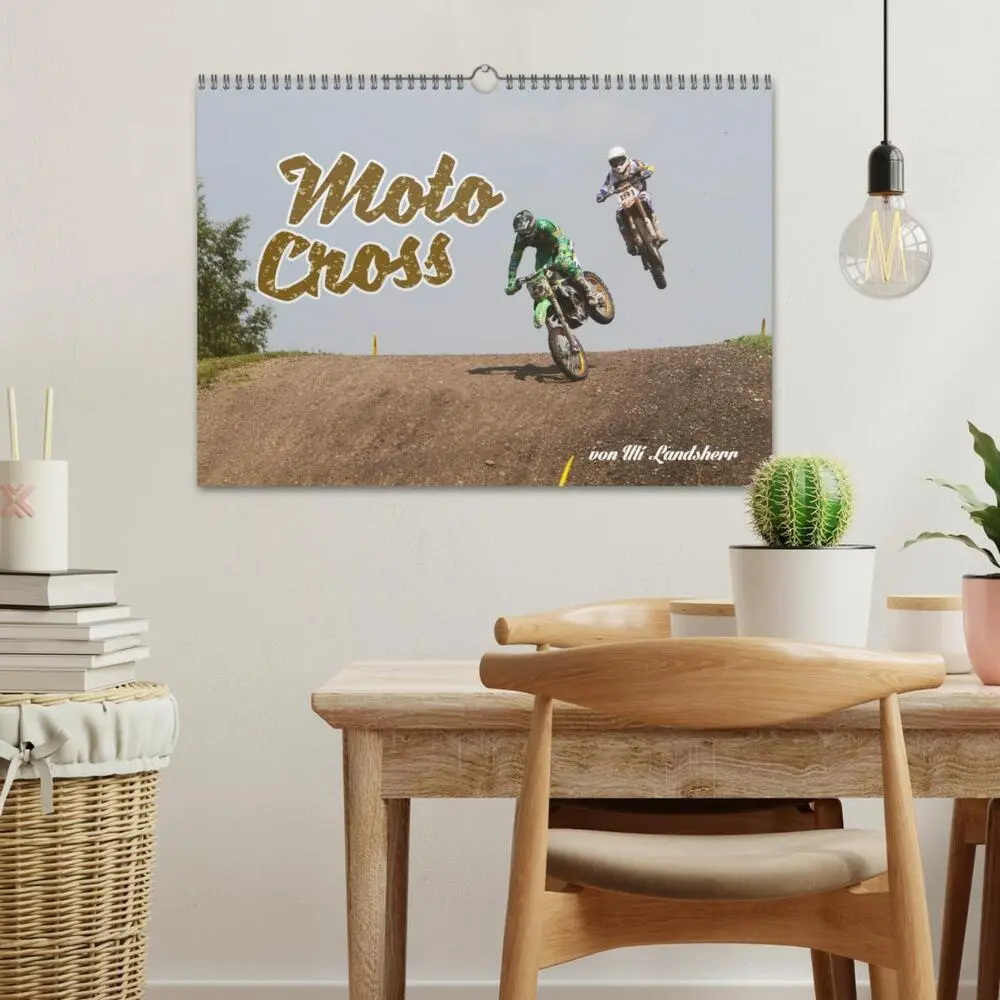 Bild: 9783435131280 | Moto Cross (Wandkalender 2025 DIN A3 quer), CALVENDO Monatskalender