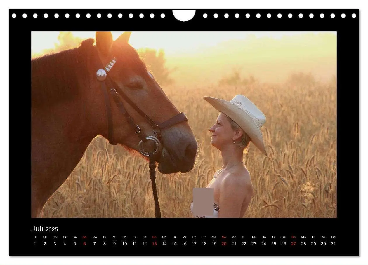 Bild: 9783435751280 | Sexy Horse Girls 2025 - Heiße Girls und starke Kaltblutpferde!...