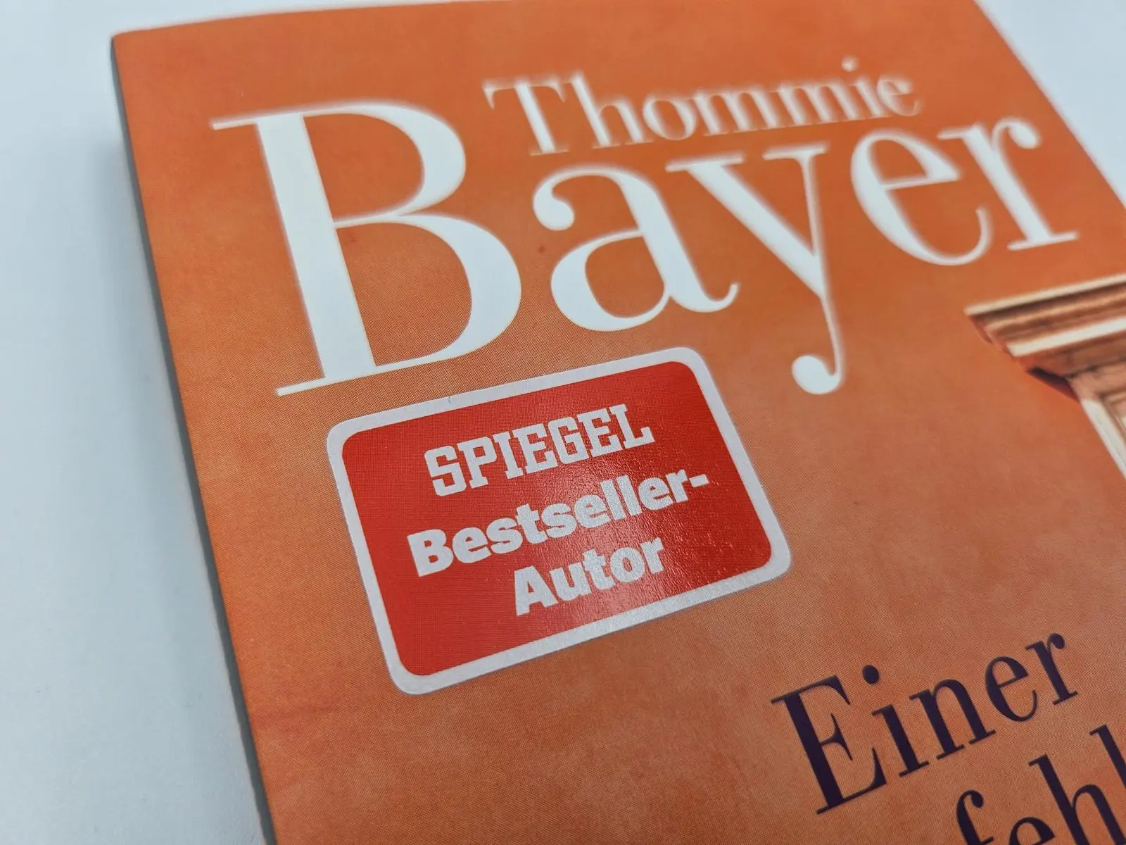 Bild: 9783492321280 | Einer fehlt | Roman Vom Wert der Freundschaft und der Liebe | Bayer