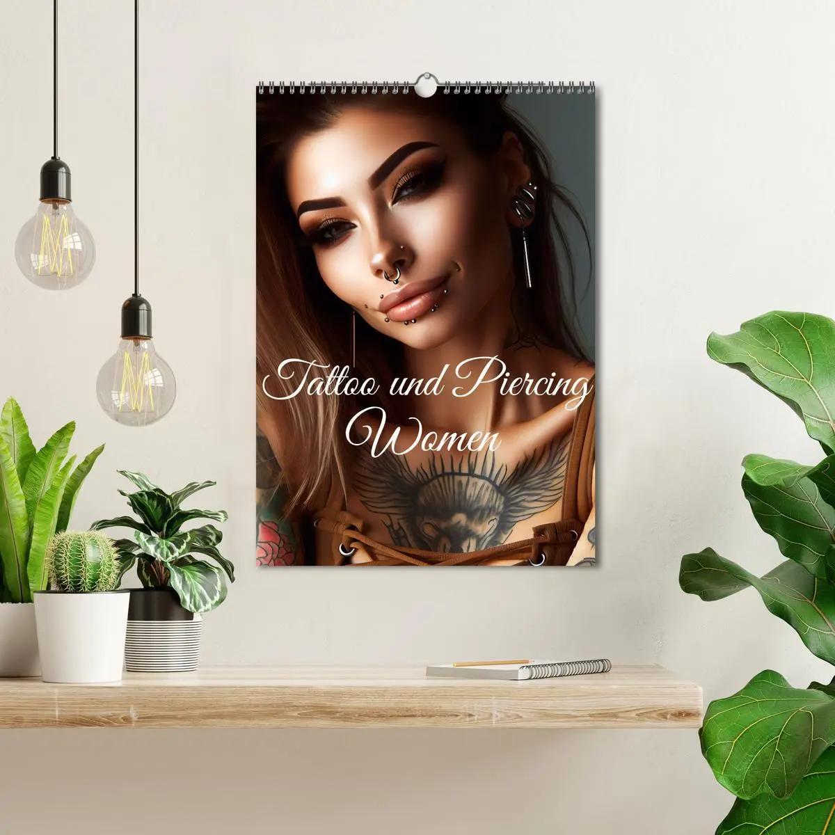 Bild: 9783516241280 | Tattoo und Piercing Women (Wandkalender 2026 DIN A3 hoch), CALVENDO...