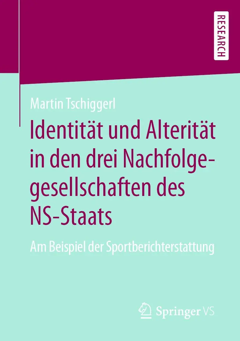 Cover: 9783658291280 | Identität und Alterität in den drei Nachfolgegesellschaften des...