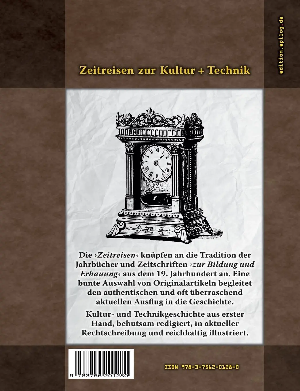 Rückseite: 9783756201280 | Zeitreisen mit Bergbahnen und nach London | Ronald Hoppe | Taschenbuch