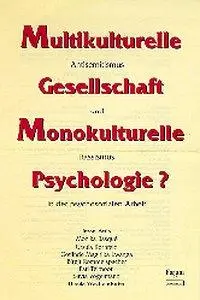 Cover: 9783871591280 | Multikulturelle Gesellschaft - Monokulturelle Psychologie? | Buch
