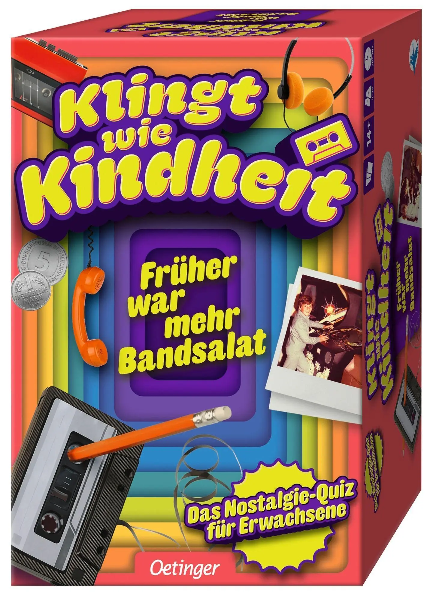 Cover: 4260694141380 | Klingt wie Kindheit. Früher war mehr Bandsalat | Oetinger Media | 2026