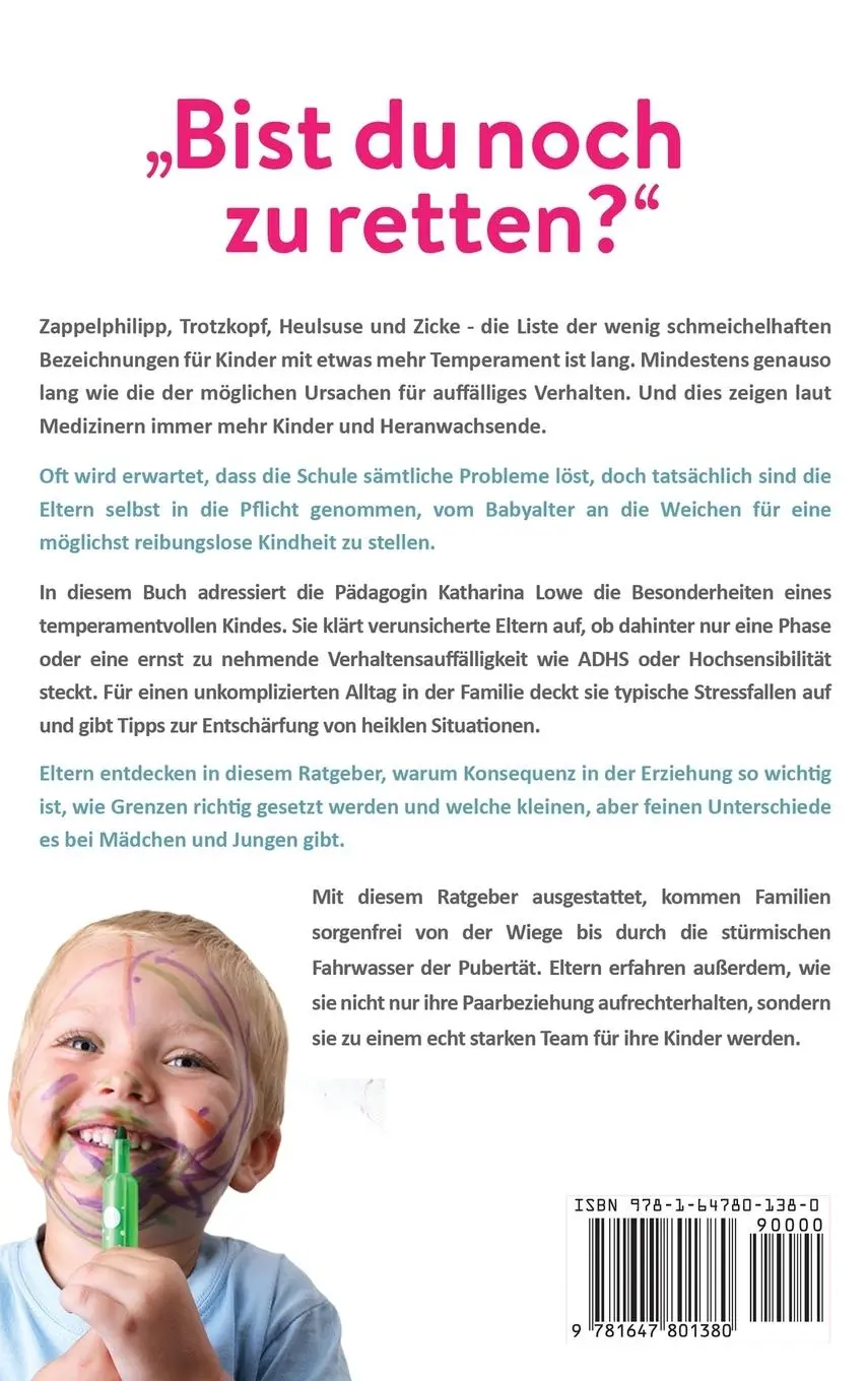 Rückseite: 9781647801380 | "Bist du noch zu retten?" | Katharina Lowe | Buch | 2020