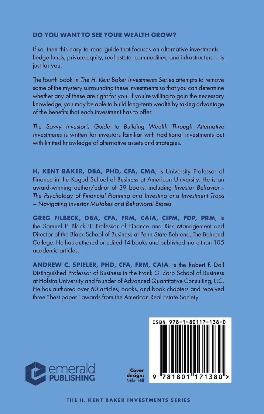 Rückseite: 9781801171380 | The Savvy Investor's Guide to Building Wealth Through Alternative...